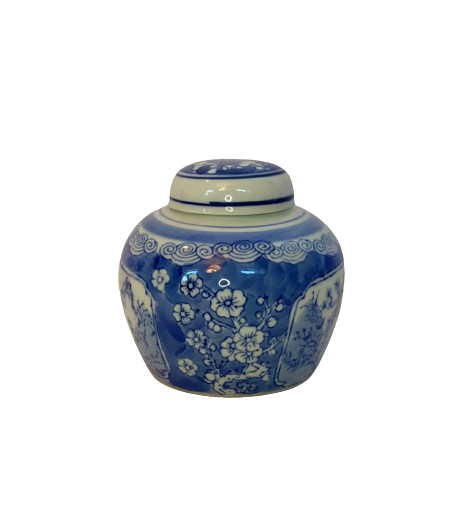 Chinoiserie Jar w/Lid