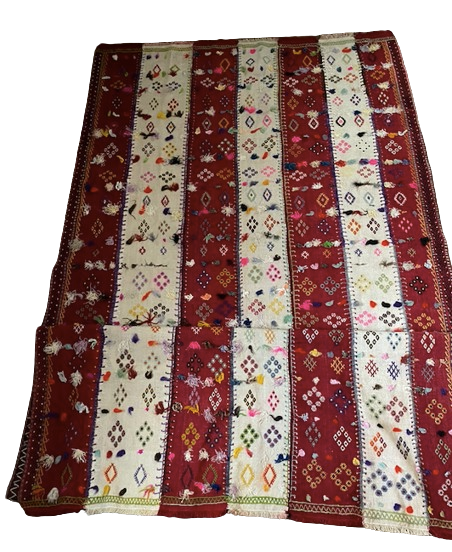 Textile: Vintage Multi-Colored Middle Eastern